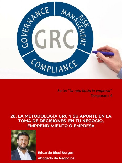 Portada de La metodología GRC y su aporte en la toma de decisiones